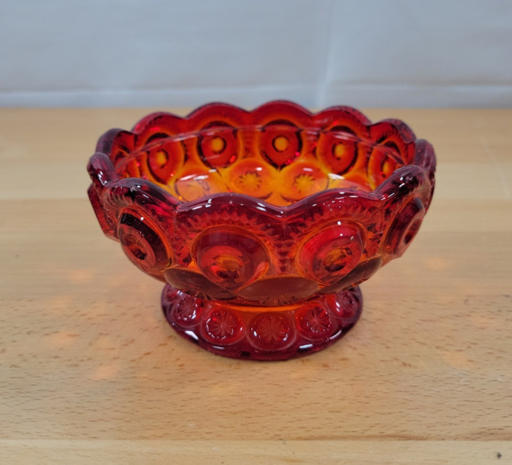 LE Smith Amberina fairy lamp base/bottom ONLY Moon and stars Candle holder